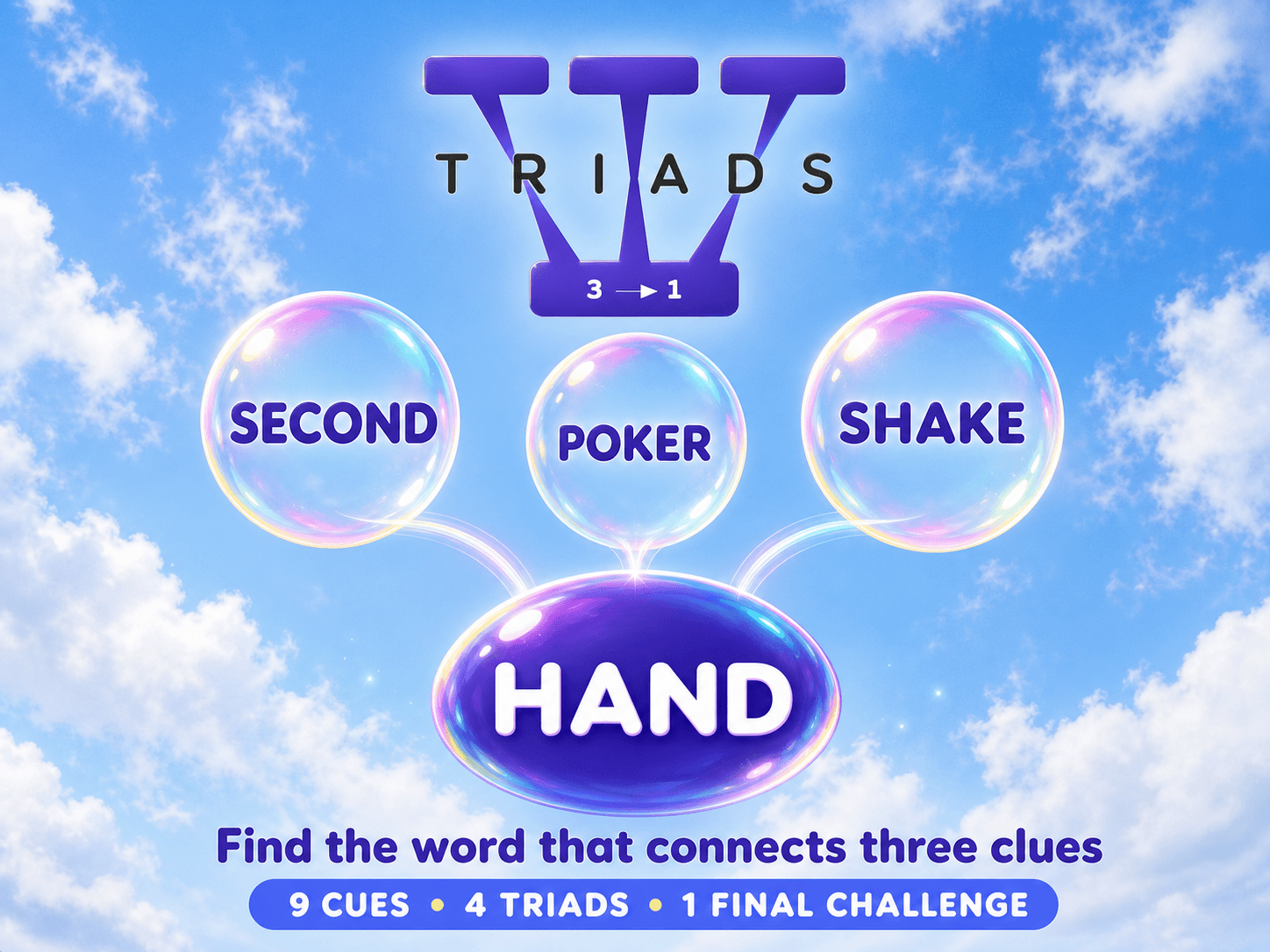 Triads — Word Puzzle Game screenshot 1 of 3