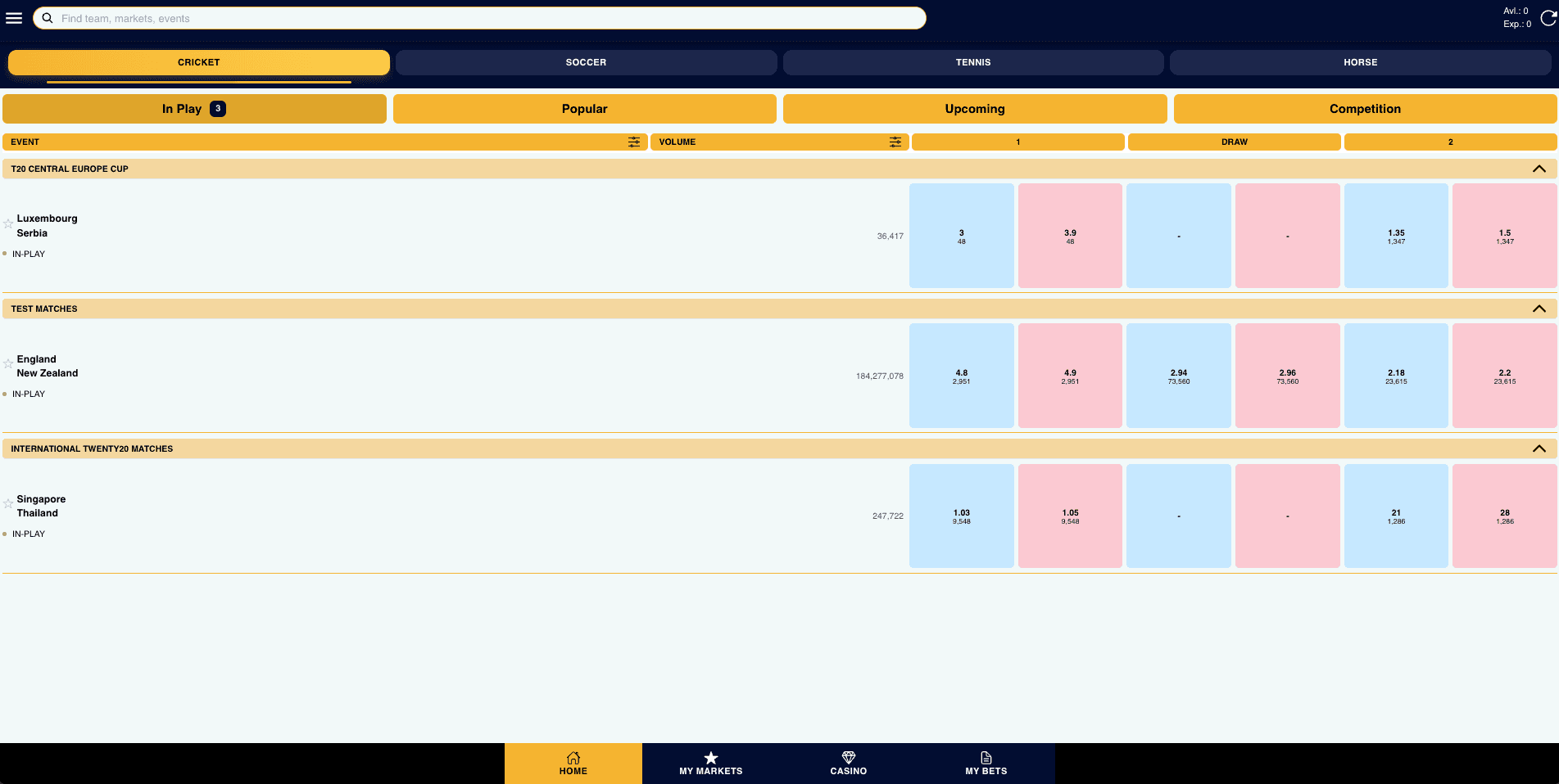 White-Label Sports Betting Platform screenshot 2 of 3